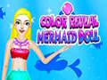 游戏Color Reveal Mermaid Doll
