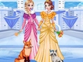 游戏Elsa & Anna's Icy Dress Up