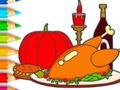 游戏Coloring Book: Thanksgiving Day