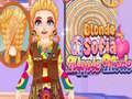 游戏Blonde Sofia Hippie Mode
