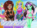 游戏Monster School Beach Party