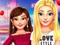 游戏BFFs High School First Date Look