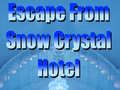 游戏Escape From Snow Crystal Hotel