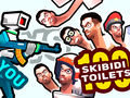 游戏You vs 100 Skibidi Toilets