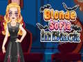 游戏Blonde Sofia In Black