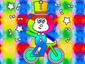 游戏Coloring Book: Monkey Rides Unicycle