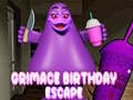 游戏Grimace Birthday Escape