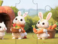 游戏Jigsaw Puzzle: Rabbits With Carrots