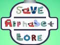 游戏Save the Alphabet lore