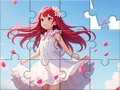 游戏Jigsaw Puzzle: White Dress Girl