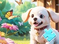 游戏Jigsaw Puzzle: Dog In Garden