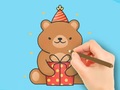 游戏Coloring Book: Gift Bear