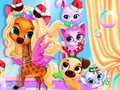 游戏Pets Grooming Bubble Party 