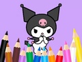 游戏Coloring Book: Kuromi Carries Bag