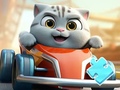 游戏Jigsaw Puzzle: Cat Racing Driver