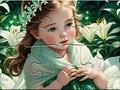 游戏Jigsaw Puzzle: Forest Baby Fairy