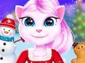 游戏Cat Girl Christmas Decor Game