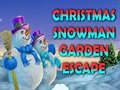 游戏Christmas Snowman Garden Escape