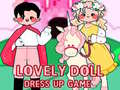 游戏Lovely Doll Dress Up Game 