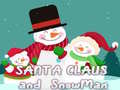 游戏Santa Claus and Snowman Jigsaw