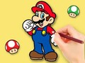 游戏Coloring Book: Dwarf Holds Flower