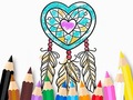 游戏Coloring Book: Heart Dreamcatcher