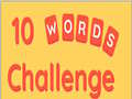 游戏10 Words Challenge