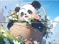 游戏Jigsaw Puzzle: Blanket Panda