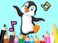 游戏Coloring Book: Dancing Penguin