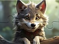 游戏Jigsaw Puzzle: Smiling Wolf