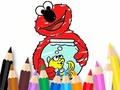 游戏Coloring Book: Elmo New Friend
