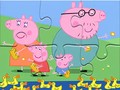 游戏Jigsaw Puzzle: Peppa Pig Feed Ducks