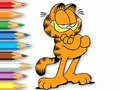 游戏Coloring Book: Garfield Hamburger