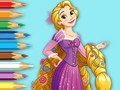 游戏Coloring Book: Princess Rapunzel