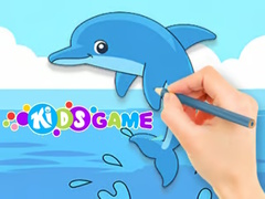 游戏Coloring Book: Cute Dolphin