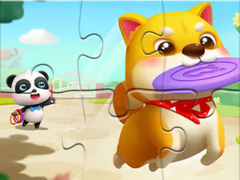 游戏Jigsaw Puzzle: Little Panda Play With Pet