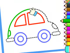游戏Toddler Drawing: Cute Car