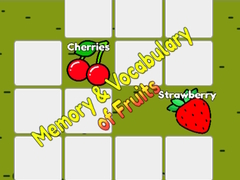 游戏Memory & Vocabulary of Fruits