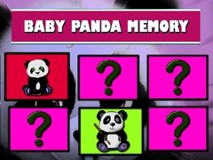 游戏Baby Panda Memory