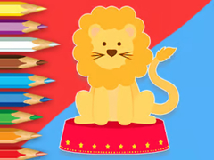 游戏Coloring Book: Circus-Lion