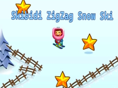 游戏Skibidi ZigZag Snow Ski