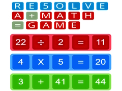 游戏RE5OLVE a+math=game