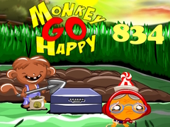 游戏Monkey Go Happy Stage 834