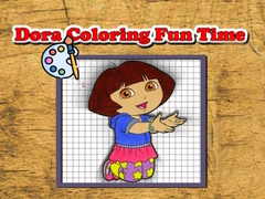 游戏Dora Coloring Fun Time