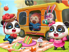 游戏Jigsaw Puzzle: Little Panda Picnic