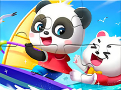 游戏Jigsaw Puzzle: Baby Panda Sailing