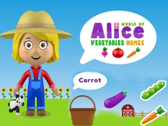 游戏World of Alice Vegetables Names