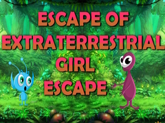 游戏Escape Of Extraterrestrial Girl Escape