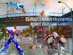游戏US Police Robot Transform: Robot  fighting games