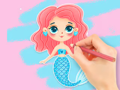 游戏Coloring Book: Enjoying Mermaid